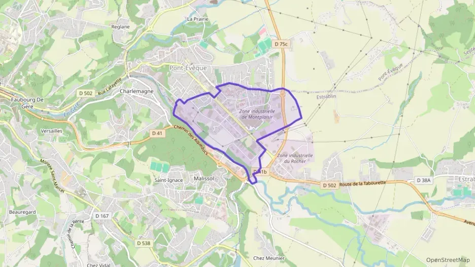 Appartement 69 m² quatre pièces à vendre à Pont-Évêque