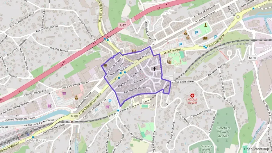 Appartement 120 m² quatre pièces à vendre à Rive-de-Gier