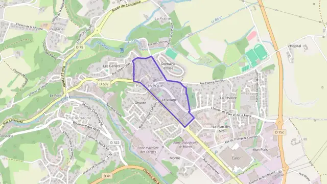 Appartement 44 m² deux pieces à vendre à Pont-Évêque