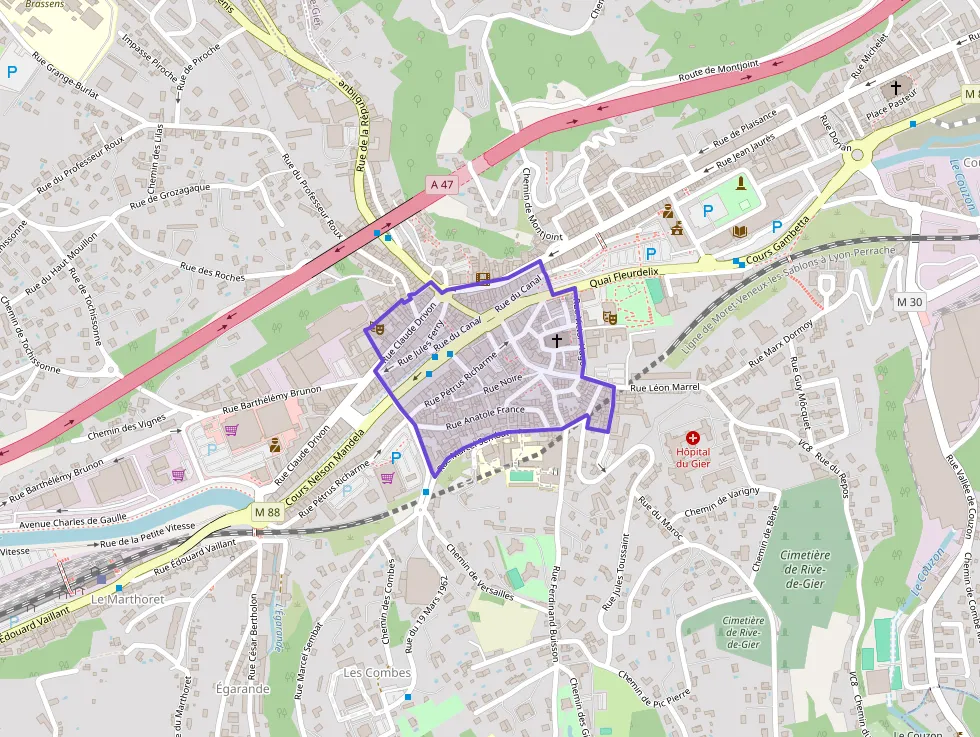 Appartement 48 m² trois pièces à vendre à Rive-de-Gier