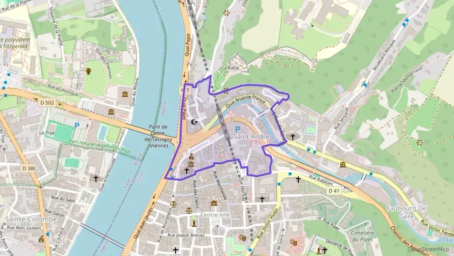 Appartement 50 m² deux pieces à vendre à Vienne