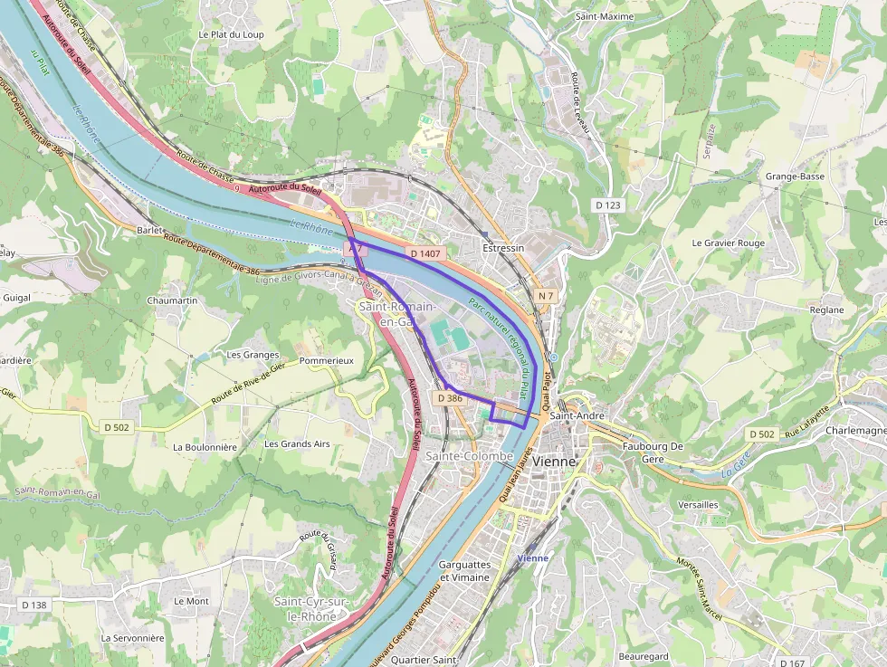 Appartement 83 m² quatre pièces à vendre à Saint-Romain-en-Gal