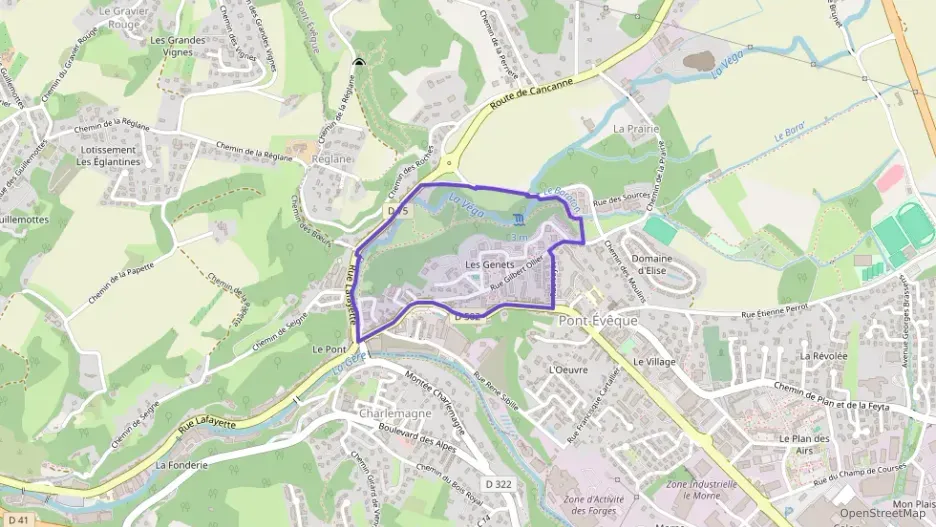 Appartement 48 m² deux pieces à vendre à Pont-Évêque