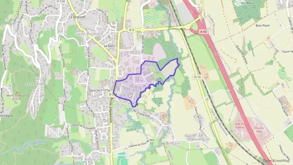 Appartement 73 m² trois pièces à vendre à Saint-Baldoph Appartement 73 m² trois pièces à vendre à Saint-Baldoph