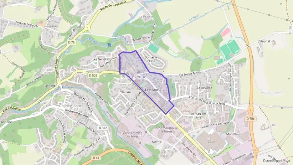 Appartement 63 m² trois pièces à vendre à Pont-Évêque