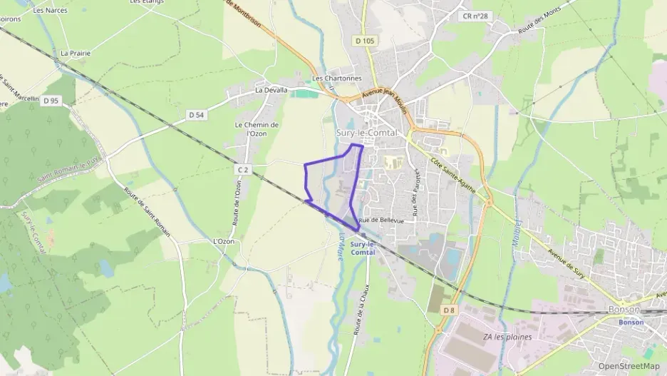 Appartement 110 m² trois pièces à vendre à Sury-le-Comtal