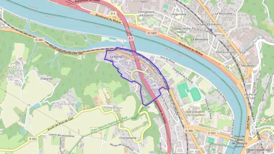 Appartement 108 m² trois pièces à vendre à Saint-Romain-en-Gal