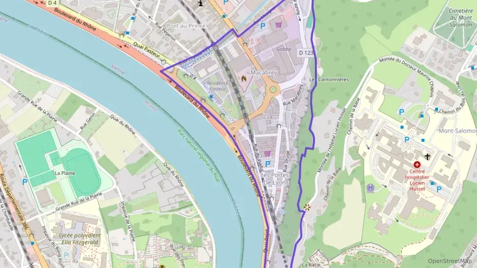 Appartement 80 m² quatre pièces à vendre à Vienne