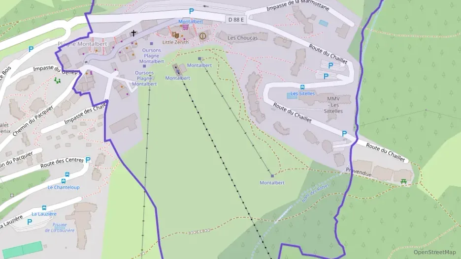 Appartement 40 m² quatre pièces à vendre à Aime-la-Plagne