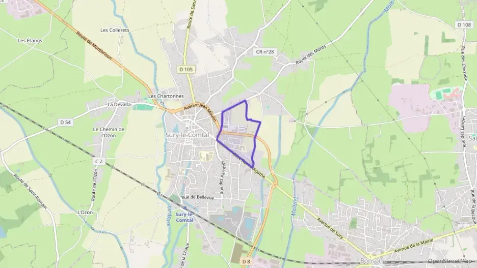 Appartement 60 m² trois pièces à vendre à Sury-le-Comtal