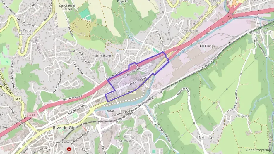 Appartement 35 m² une piece à vendre à Rive-de-Gier