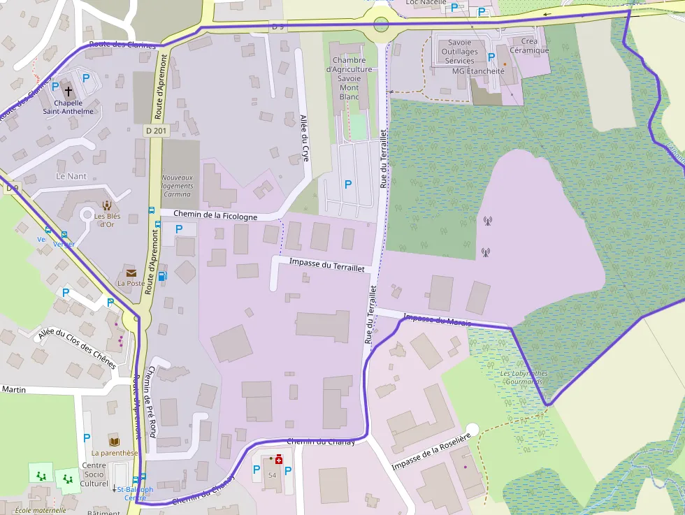 Appartement 104 m² trois pièces à vendre à Saint-Baldoph