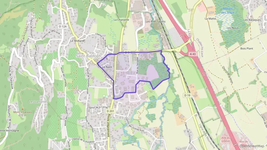 Appartement 104 m² trois pièces à vendre à Saint-Baldoph Appartement 104 m² trois pièces à vendre à Saint-Baldoph