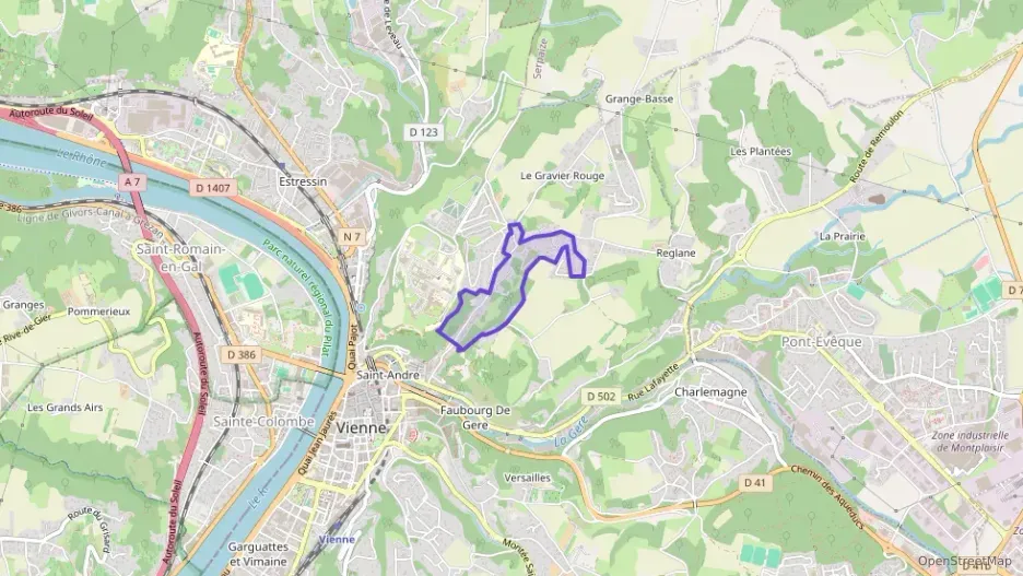 Appartement 50 m² une piece à vendre à Vienne