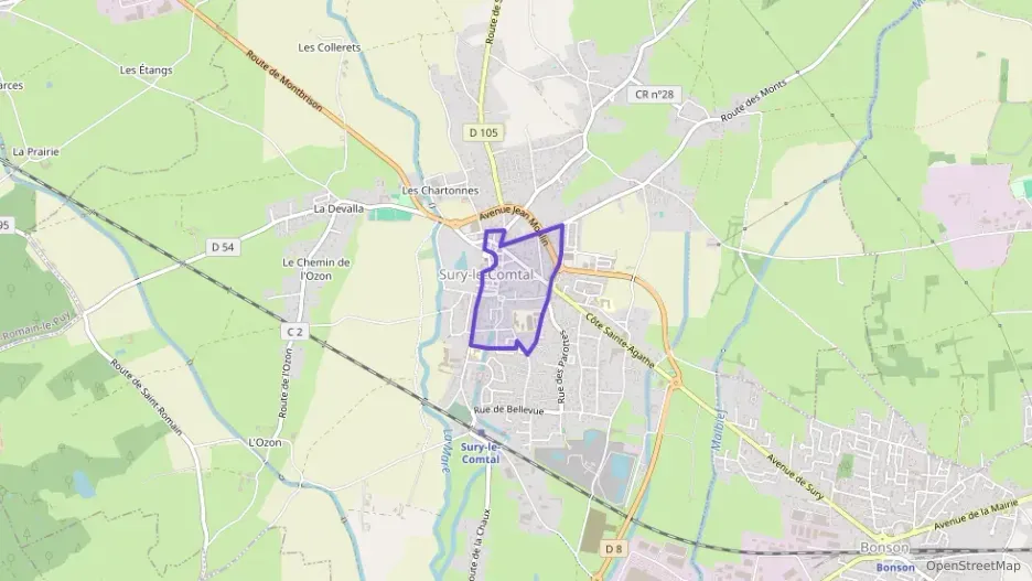 Appartement 27 m² une piece à vendre à Sury-le-Comtal