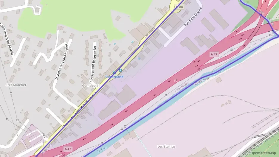 Appartement 50 m² trois pièces à vendre à Rive-de-Gier