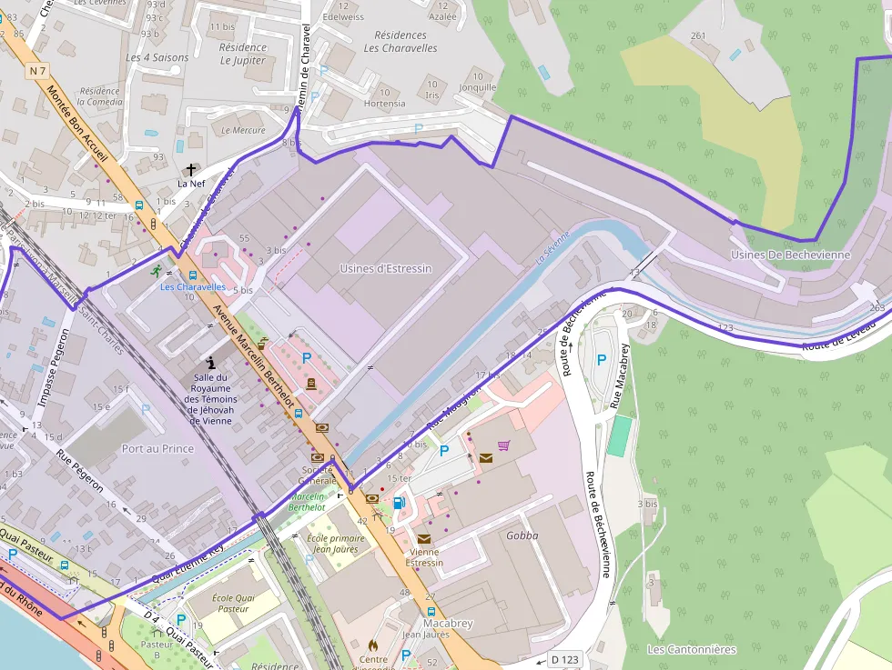 Appartement 67 m² trois pièces à vendre à Vienne