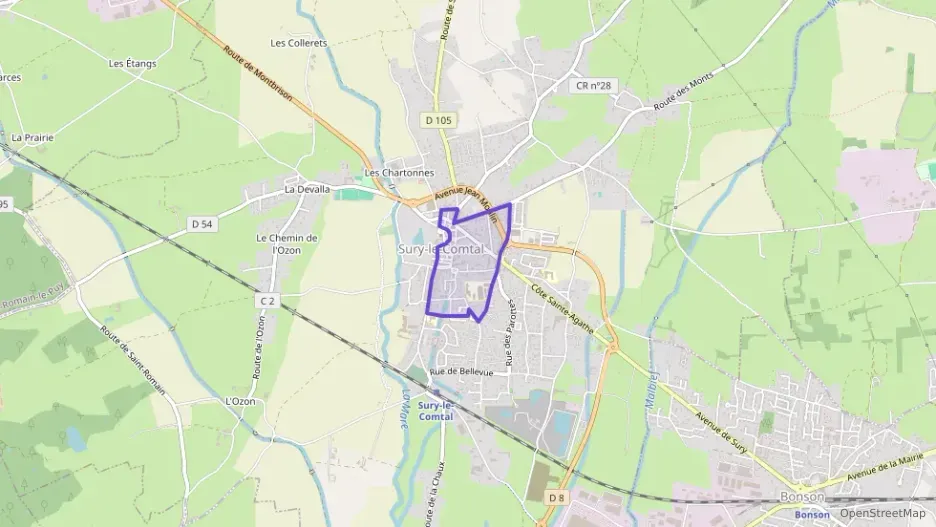 Appartement 45 m² une piece à vendre à Sury-le-Comtal