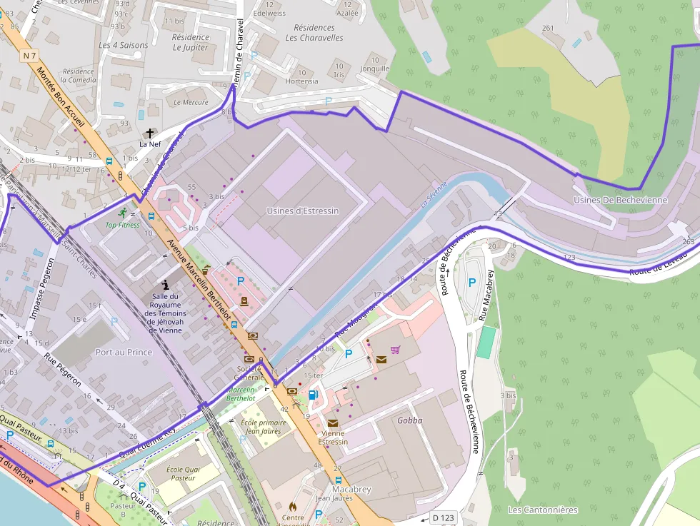 Appartement 52 m² trois pièces à vendre à Vienne