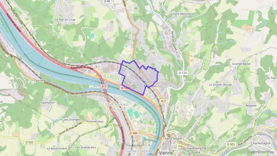 Appartement 62 m² deux pieces à vendre à Vienne