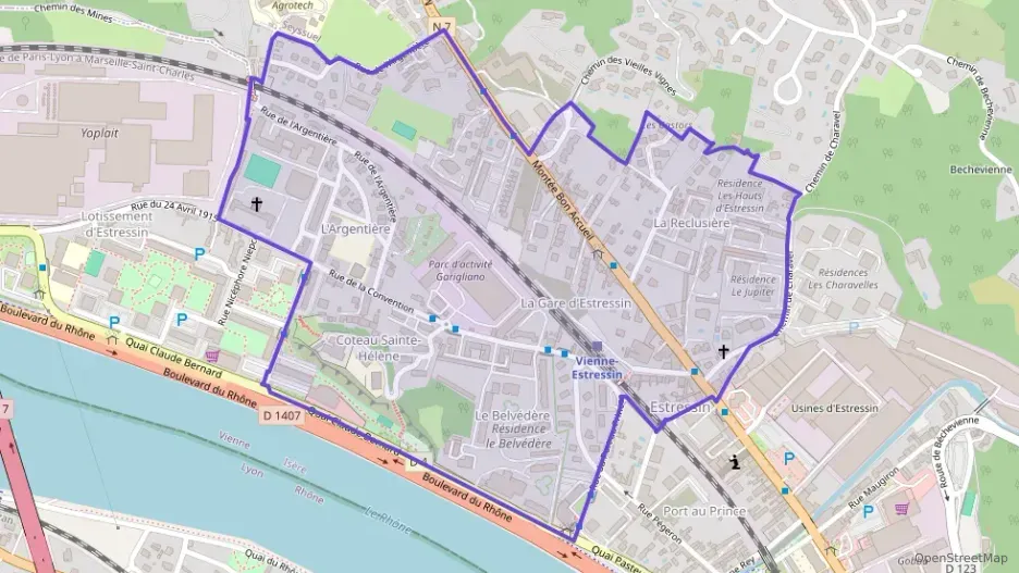 Appartement 83 m² quatre pièces à vendre à Vienne