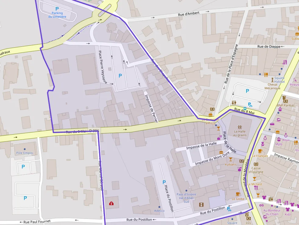 Appartement 120 m² quatre pièces à vendre à Issoire