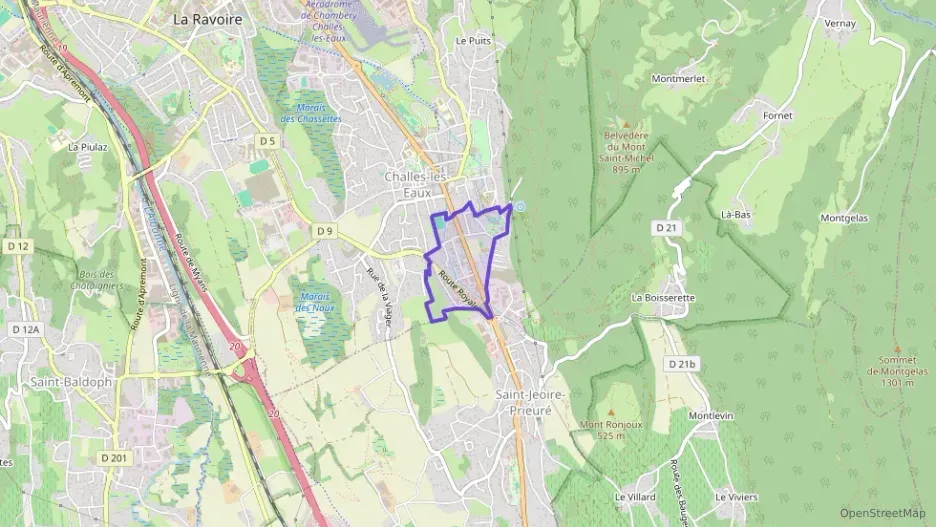 Appartement 77 m² quatre pièces à vendre à Challes-les-Eaux