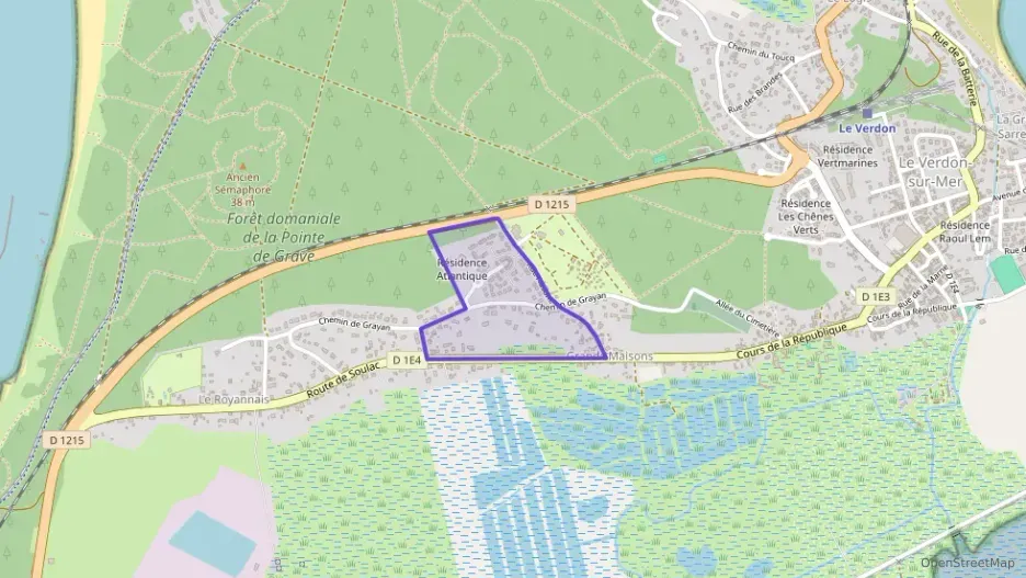 Appartement 57 m² deux pieces à vendre à Le Verdon-sur-Mer