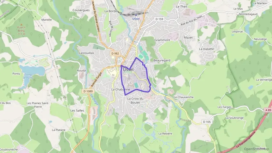 Appartement 43 m² deux pieces à vendre à Ussel Appartement 43 m² deux pieces à vendre à Ussel