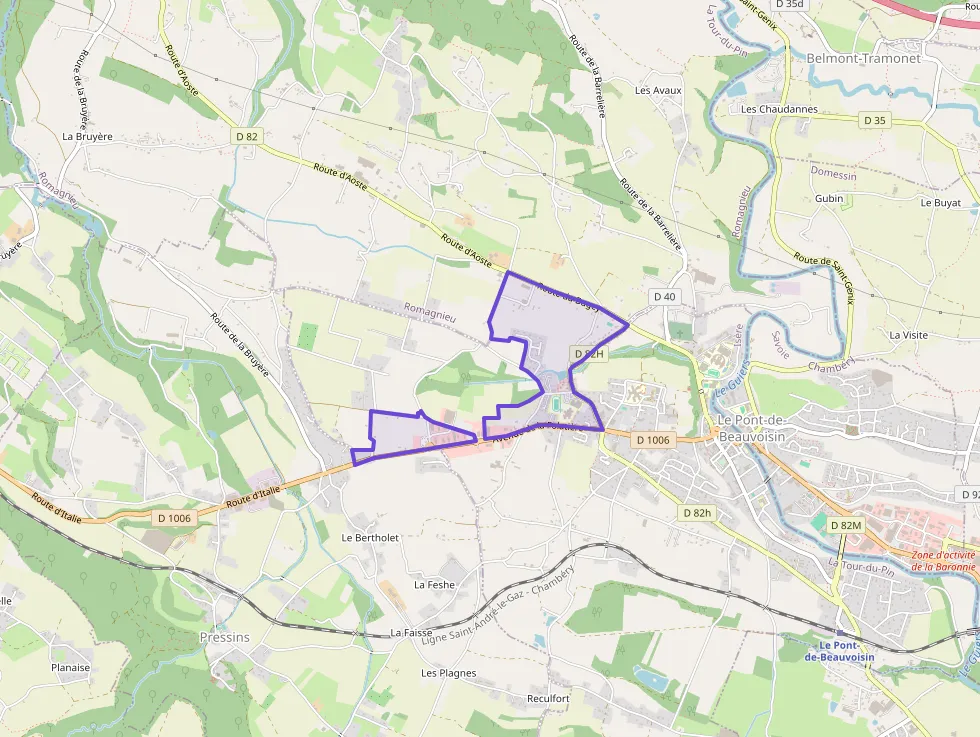 Appartement 126 m² quatre pièces à vendre à Le Pont-de-Beauvoisin