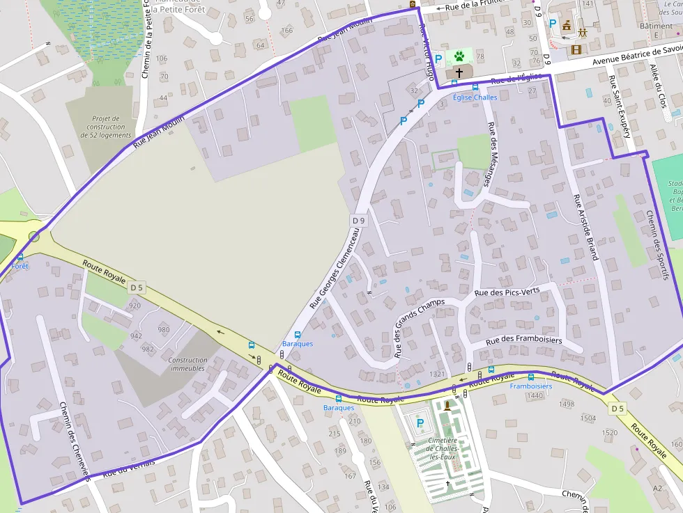 Appartement 77 m² deux pieces à vendre à Challes-les-Eaux