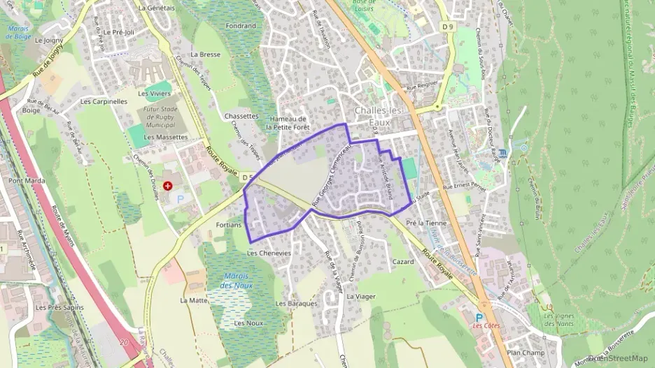 Appartement 77 m² deux pieces à vendre à Challes-les-Eaux