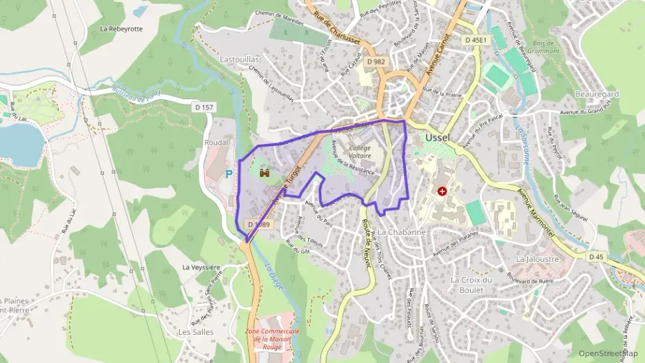 Appartement 75 m² trois pièces à vendre à Ussel Appartement 75 m² trois pièces à vendre à Ussel