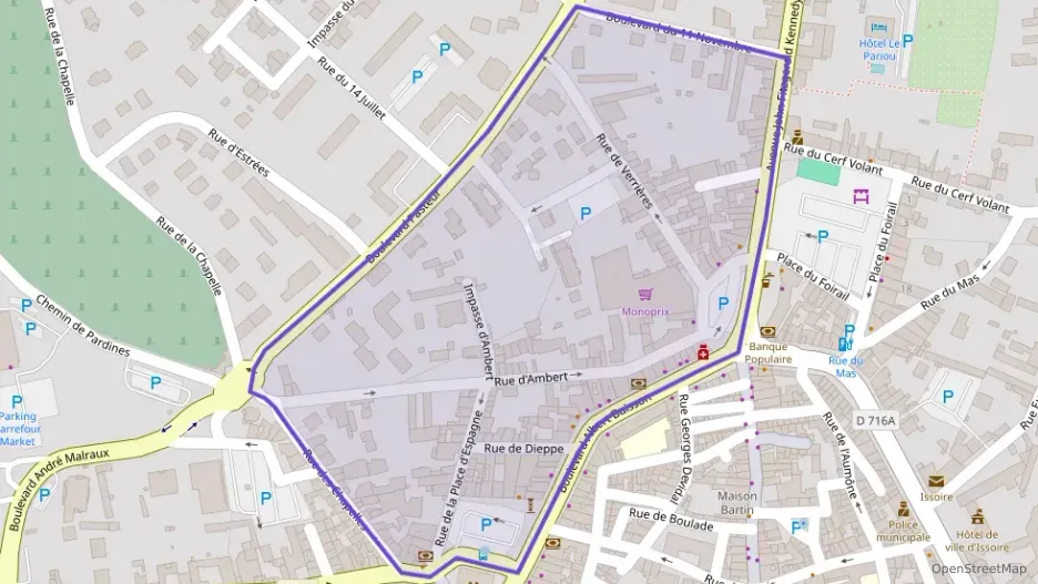 Appartement 76 m² trois pièces à vendre à Issoire