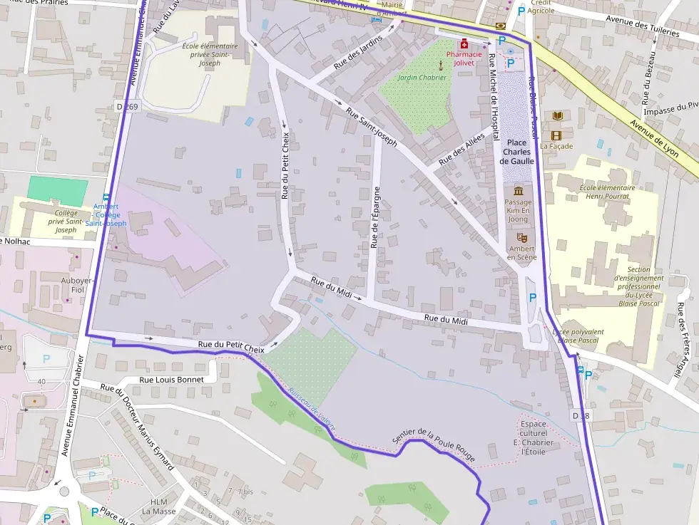 Appartement 62 m² trois pièces à vendre à Ambert