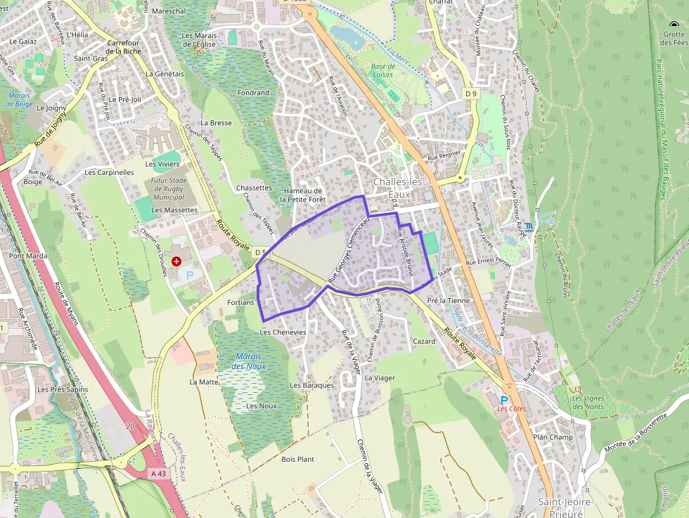 Appartement 58 m² deux pieces à vendre à Challes-les-Eaux