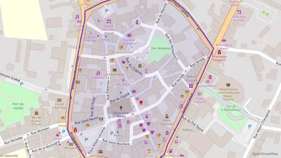 Appartement 80 m² deux pieces à vendre à Ussel Appartement 80 m² deux pieces à vendre à Ussel