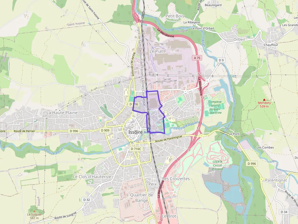 Appartement 72 m² trois pièces à vendre à Issoire