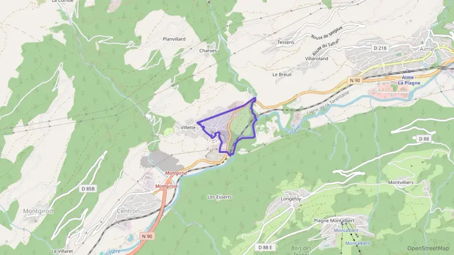 Appartement 108 m² trois pièces à vendre à Aime-la-Plagne