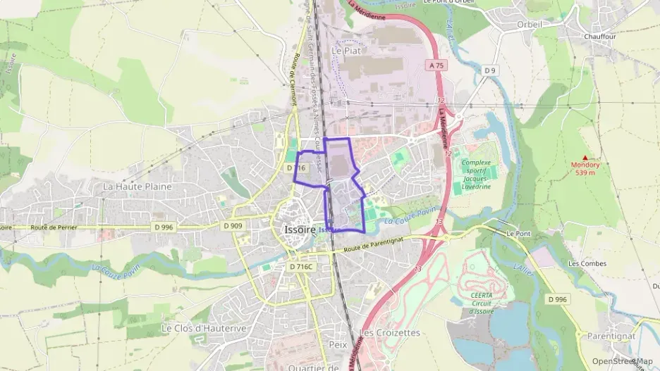 Appartement 35 m² deux pieces à vendre à Issoire Appartement 35 m² deux pieces à vendre à Issoire