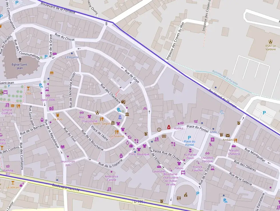 Appartement 46 m² deux pieces à vendre à Ambert