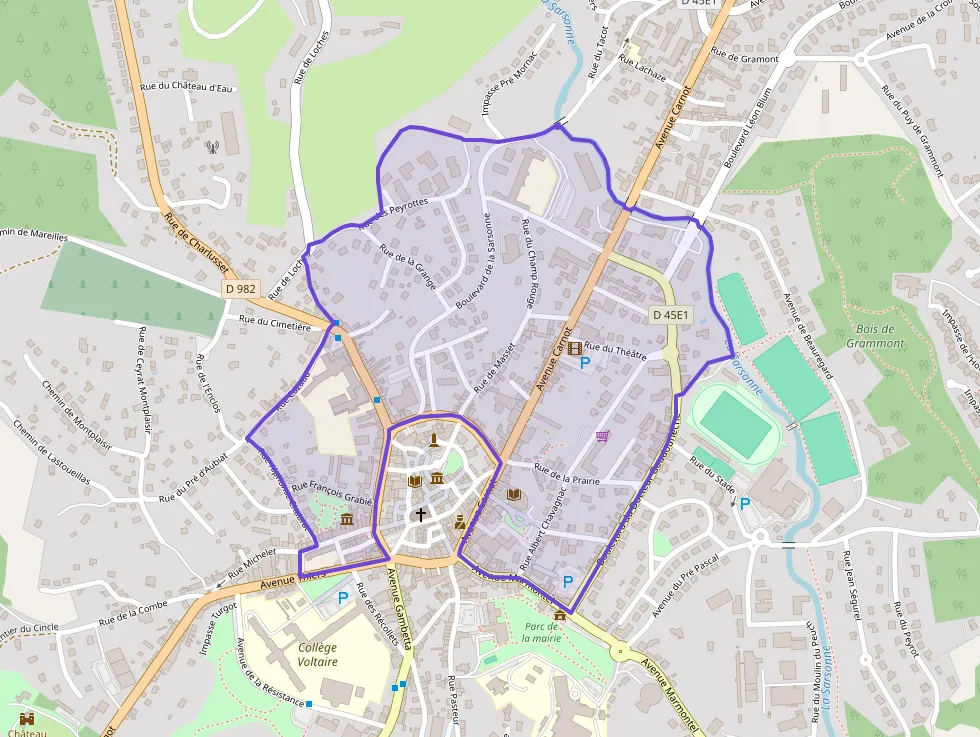 Appartement 80 m² trois pièces à vendre à Ussel