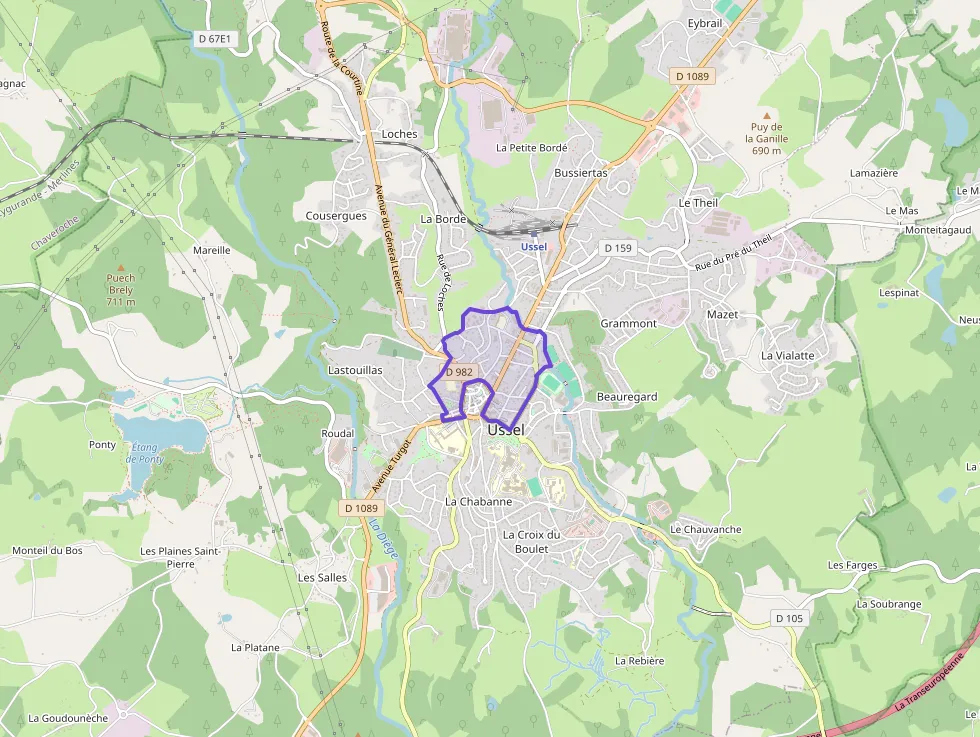 Appartement 80 m² trois pièces à vendre à Ussel