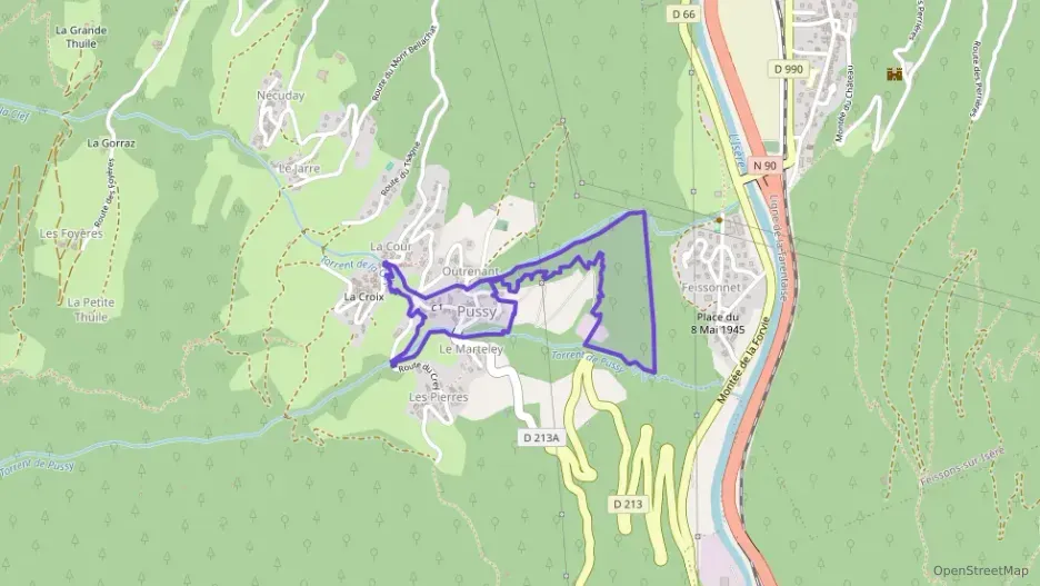 Appartement 89 m² quatre pièces à vendre à La Léchère