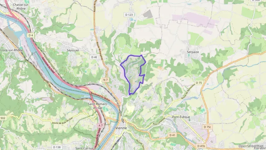 Appartement 80 m² quatre pièces à vendre à Vienne