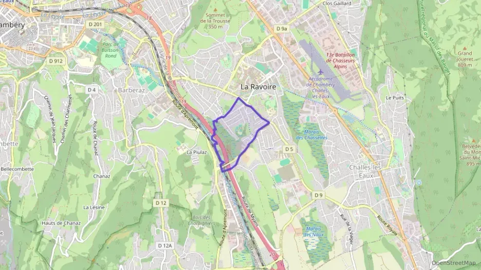 Appartement 46 m² deux pieces à vendre à La Ravoire