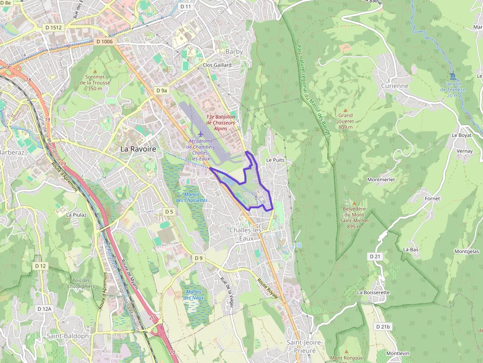 Appartement 60 m² trois pièces à vendre à Challes-les-Eaux