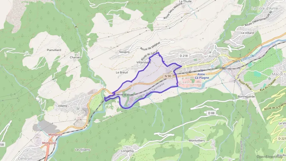 Appartement 40 m² deux pieces à vendre à Aime-la-Plagne