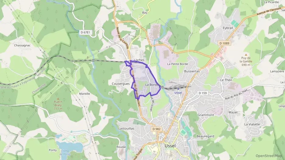 Appartement 70 m² une piece à vendre à Ussel Appartement 70 m² une piece à vendre à Ussel