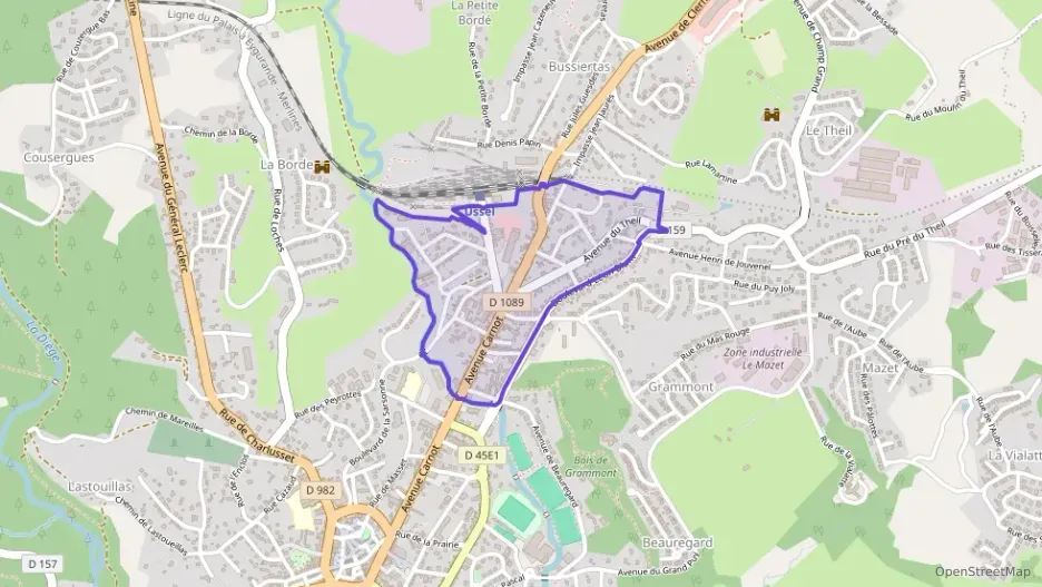 Appartement 63 m² trois pièces à vendre à Ussel Appartement 63 m² trois pièces à vendre à Ussel